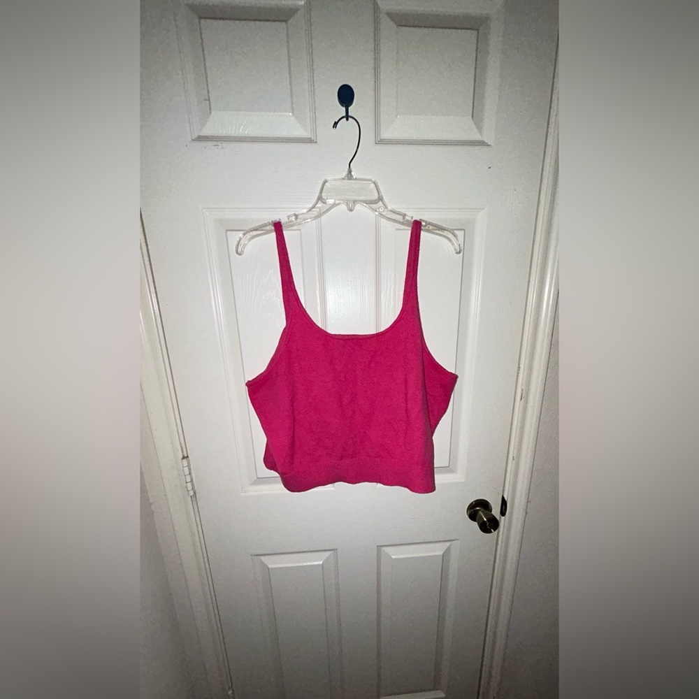 Cozy cropped sweater tank
